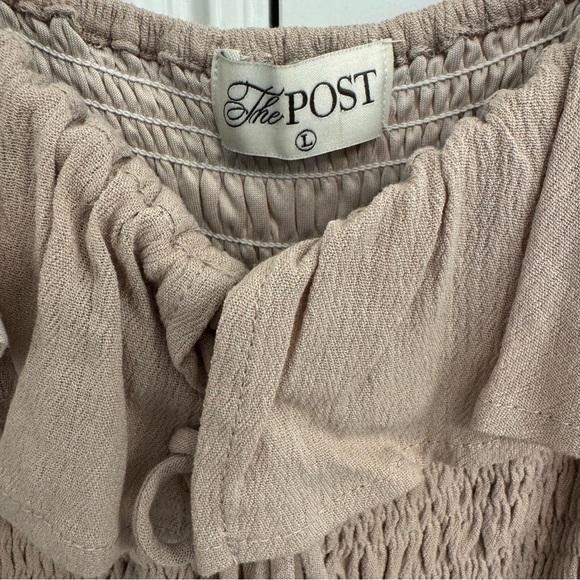 The Post Taupe Maxi Dress - Picture 3 of 4